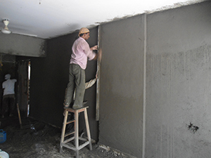 Plastering